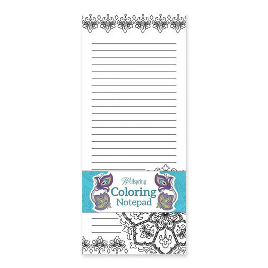Coloring Notepad - Medallion