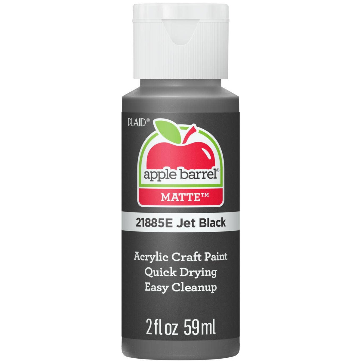 Paint - Acrylic - Matte Jet Black