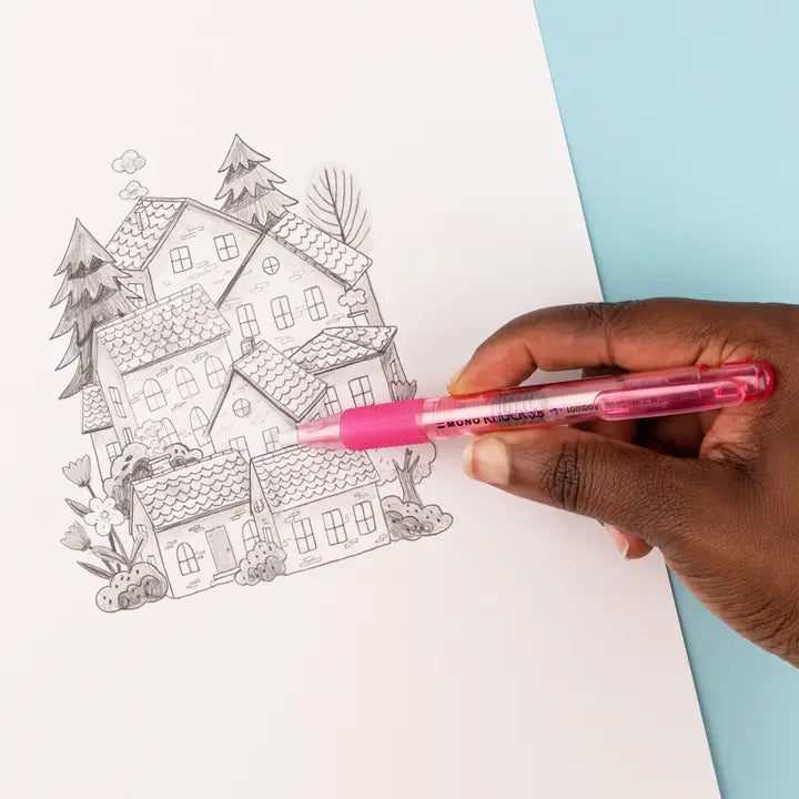 Eraser - Mono Knock Eraser - Pink