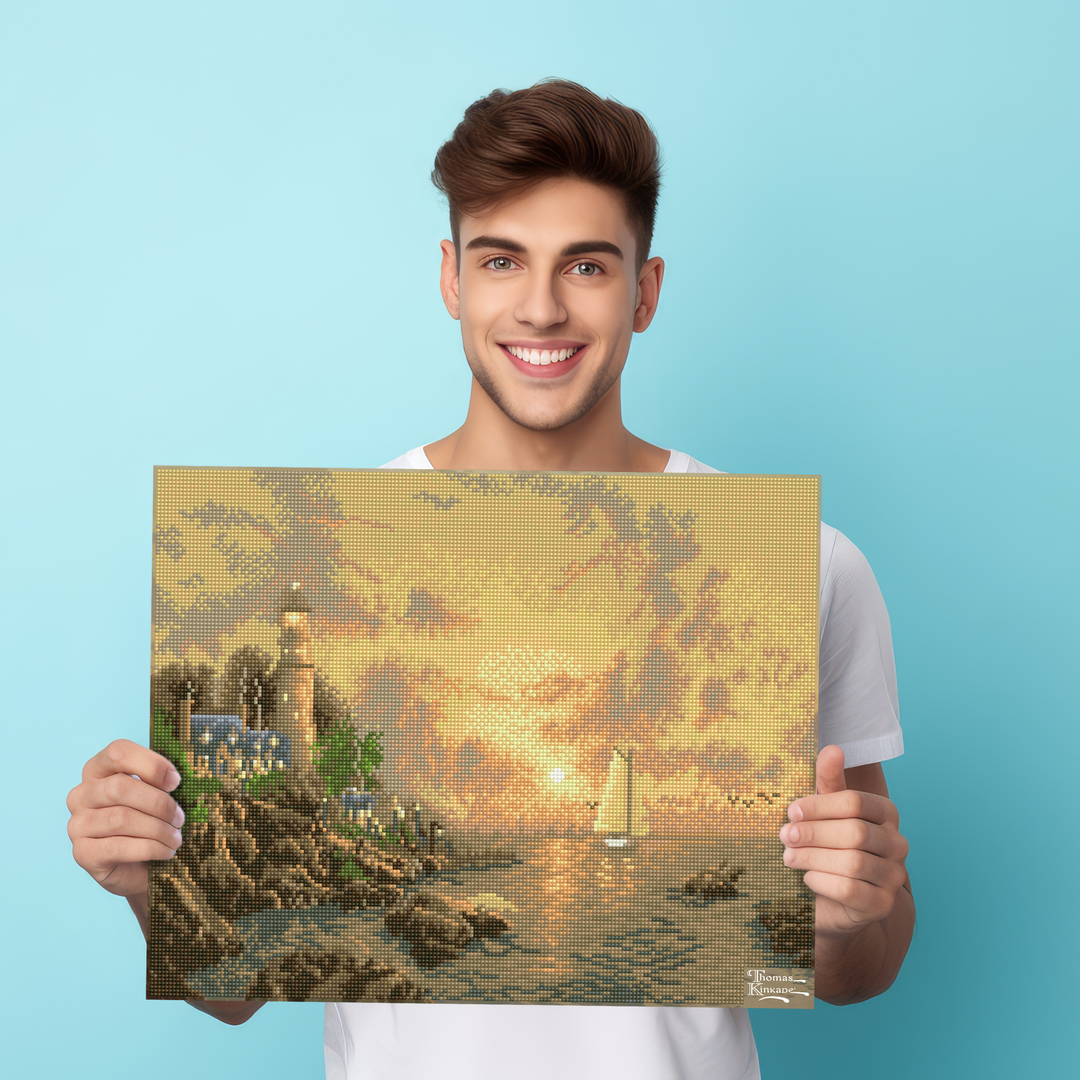 Diamond Dotz - Thomas Kinkade Sea of Tranquility