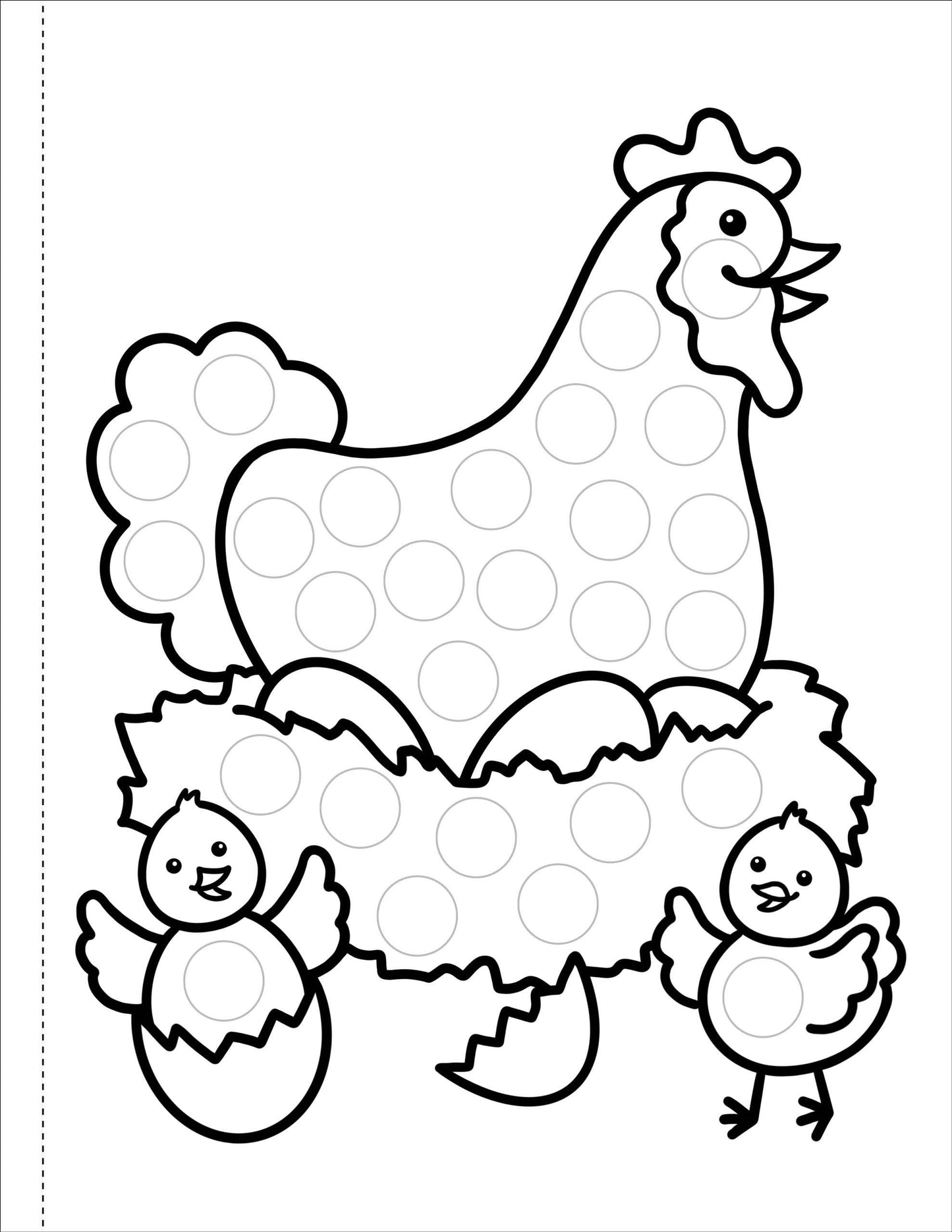 Coloring Book - My First Dot Markers Animals