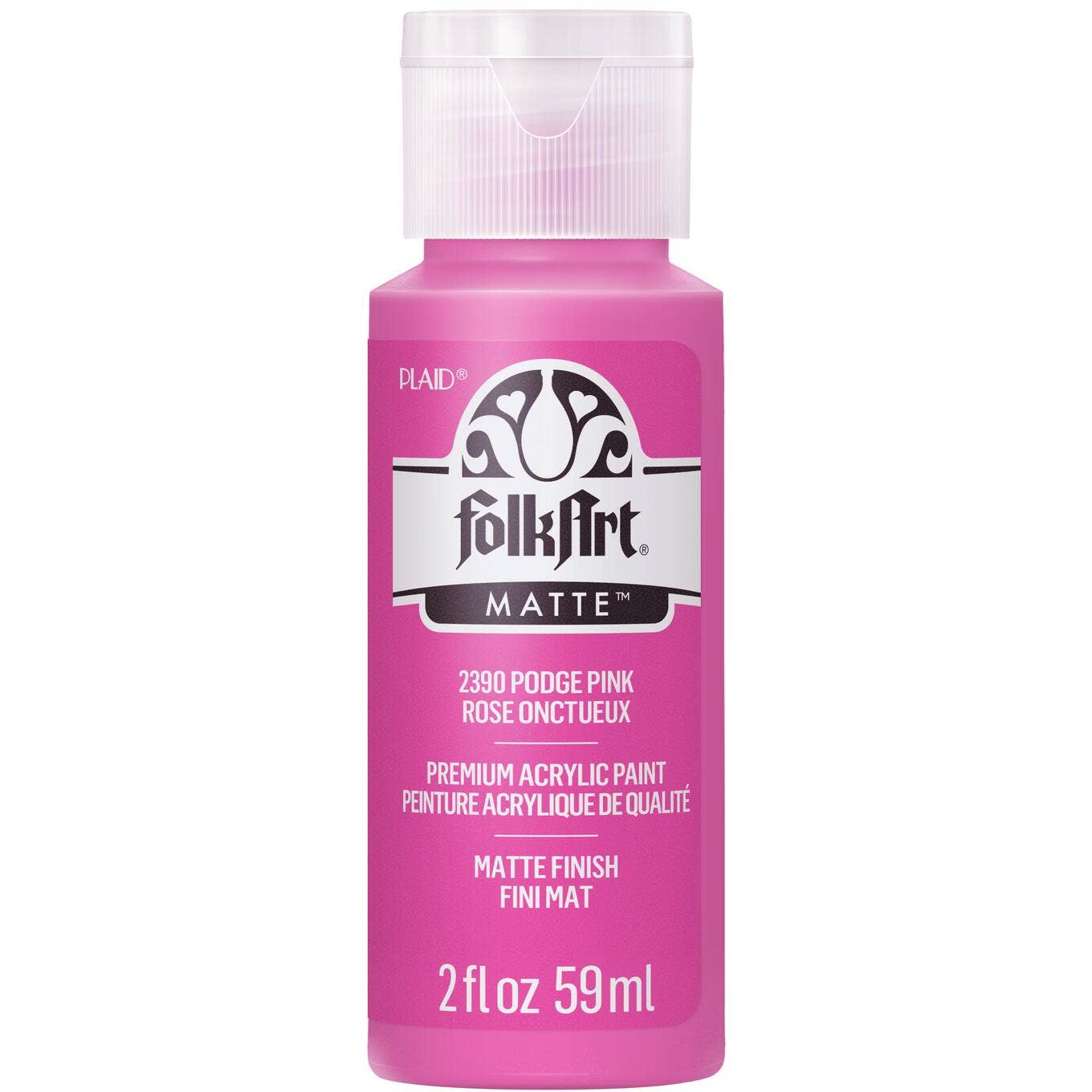 Paint - Acrylic - Matte Podge Pink