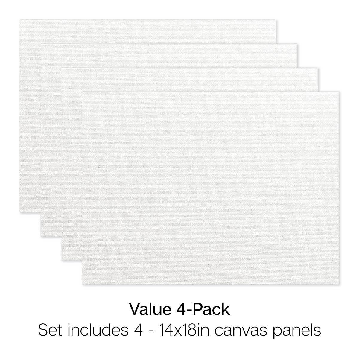 Canvas - Panel Boards – 14" x 18" (4 Pack)