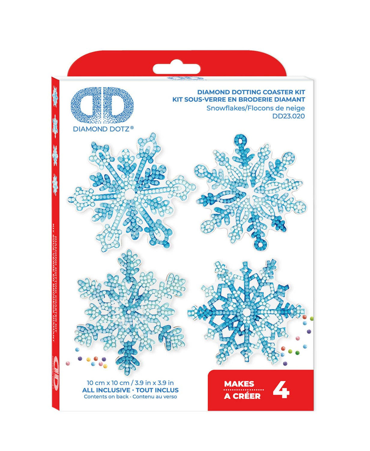 Diamond Dotz - Coasters - Snowflakes
