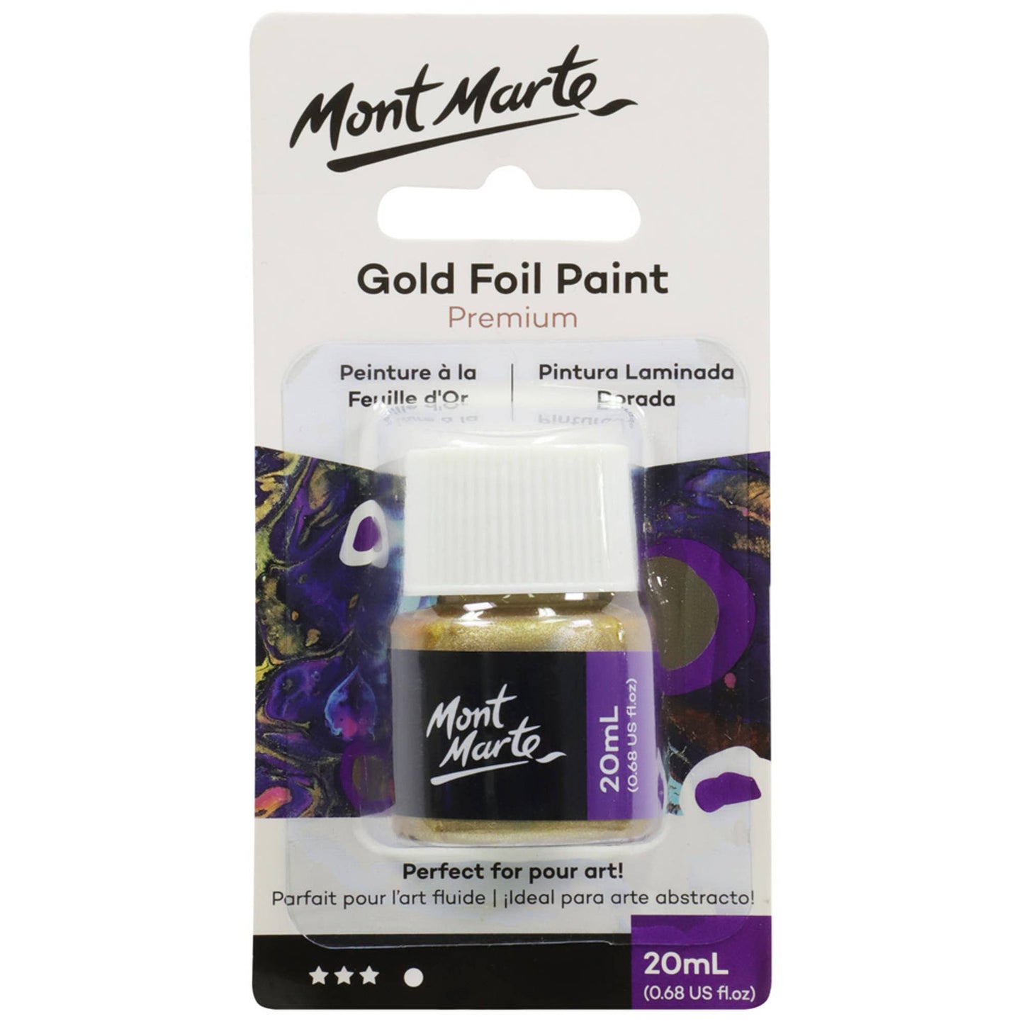 Paint - Gold Foil Paint Premium 20ml (0.68oz)
