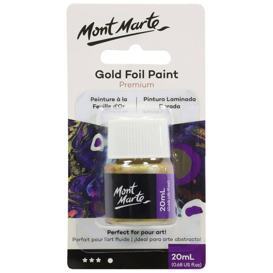 Paint - Gold Foil Paint Premium 20ml (0.68oz)