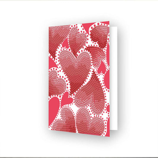 Card - Hearts Swirl