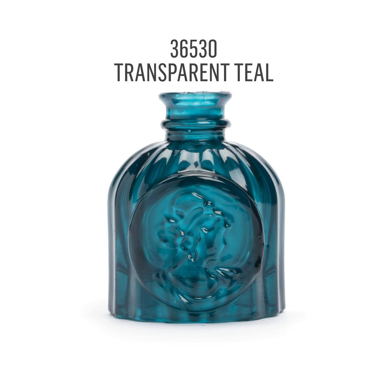 Paint-  Murano Glass Paint - 2 oz: Transparent Smoky Gray