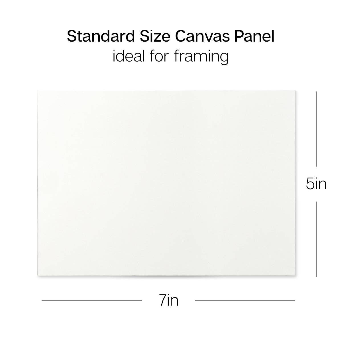 Canvas - White Canvas Panels - Classic -  5" x 7" 14 Pack