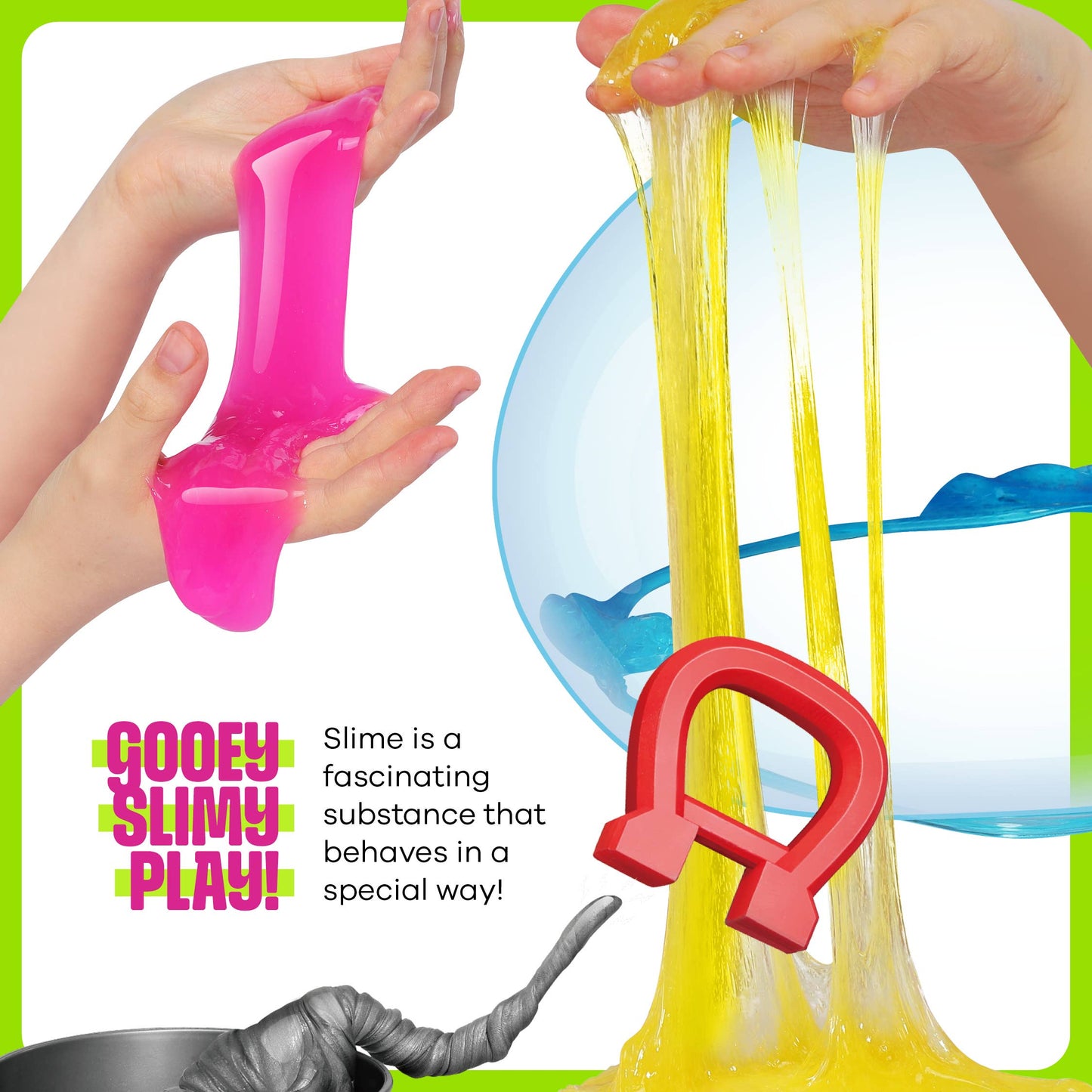 Crafting Kits - Slime, Putty & Sand Sensory Science Kit - Slime for Kids