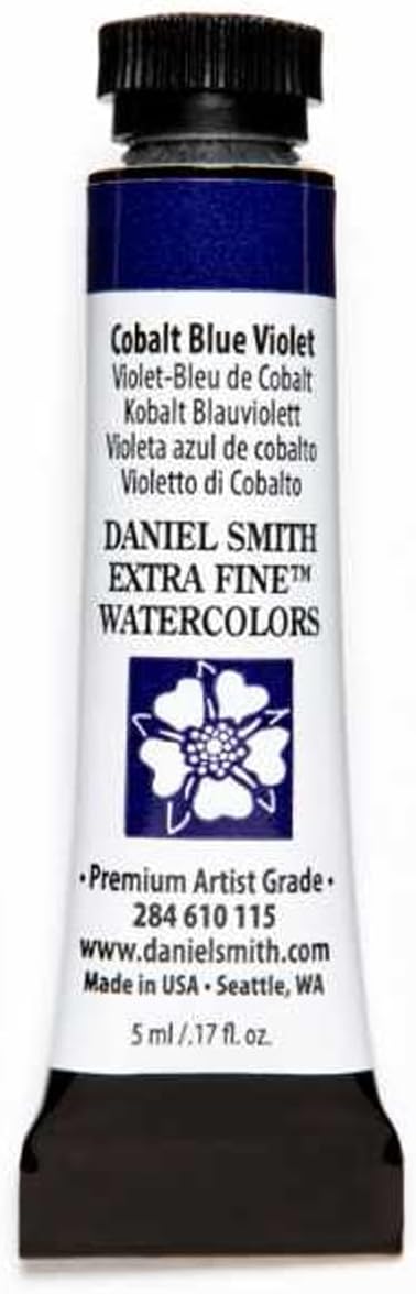 Paint - Daniel Smith Extra Fine Watercolor Paint 5ml Tube - Cobalt Blue Violet