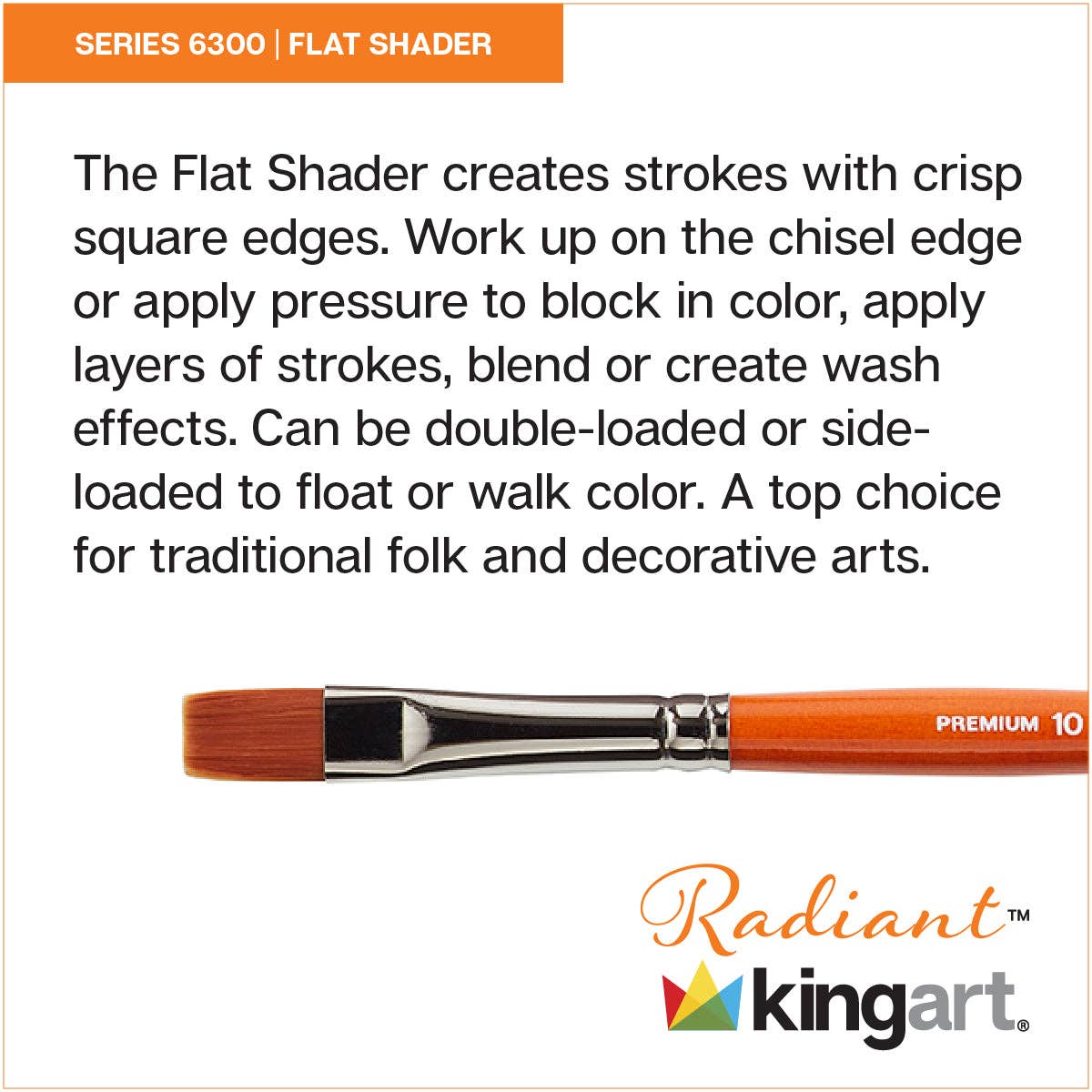 Paint Brush - Radiant 6300 Flat: 2