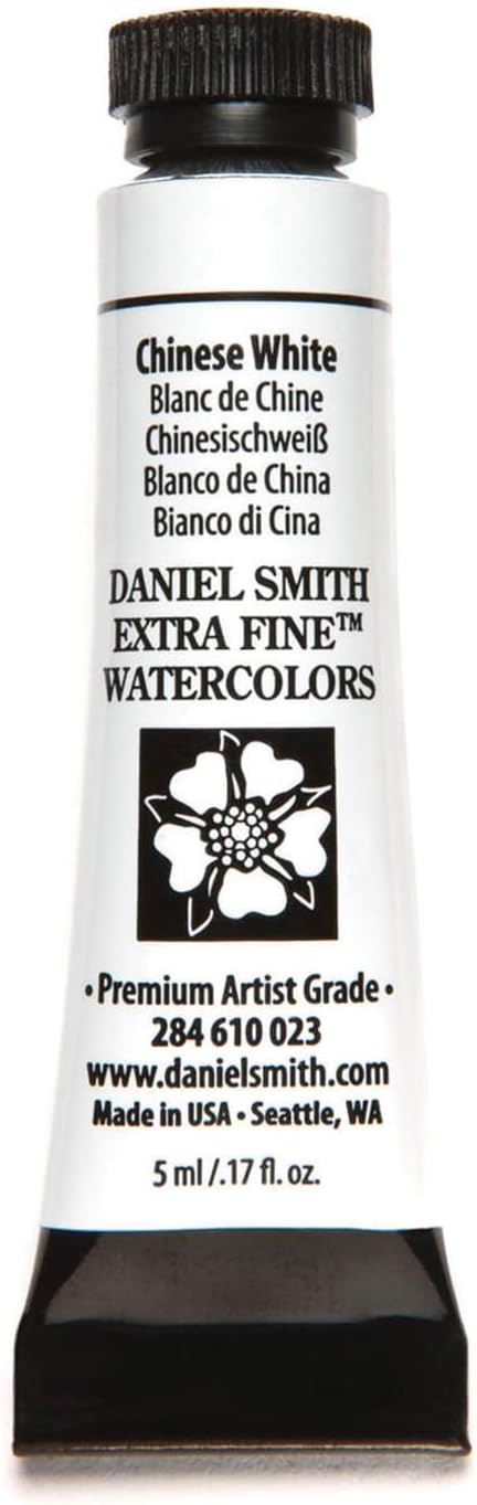 Paint - Daniel Smith Extra Fine Watercolor Paint 5ml Tube - Chinese White