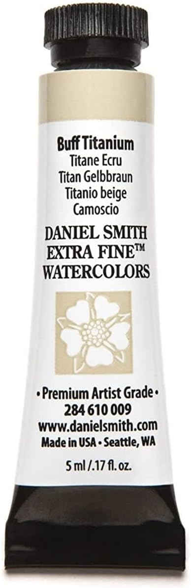 Paint - Daniel Smith Extra Fine Watercolor Paint 5ml Tube - Buff Titanium