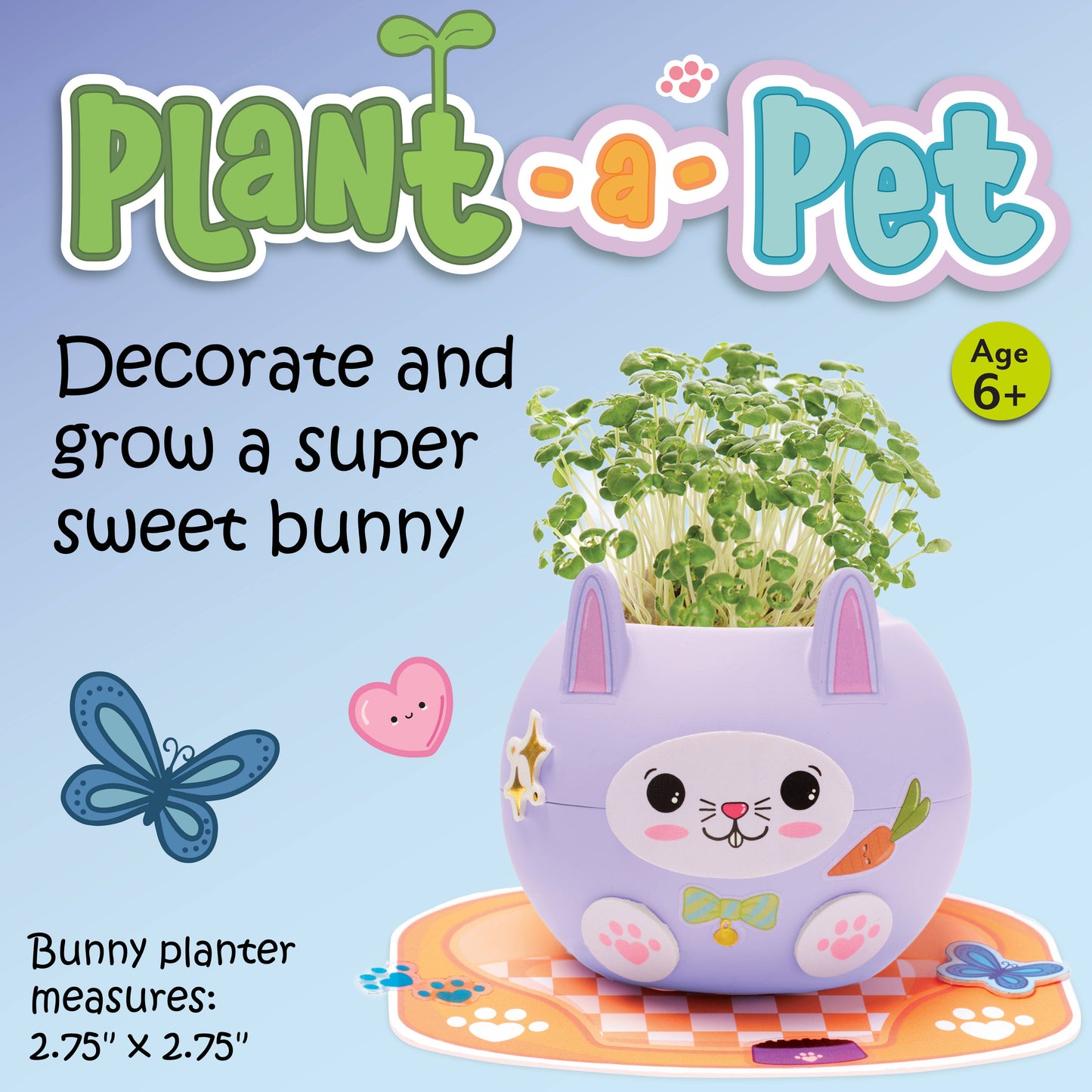 Plant a Pet Mini Grow Craft Kit for Kids: Puppy