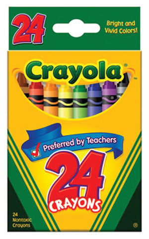 Chalk - Crayola Crayons 24 Color Box