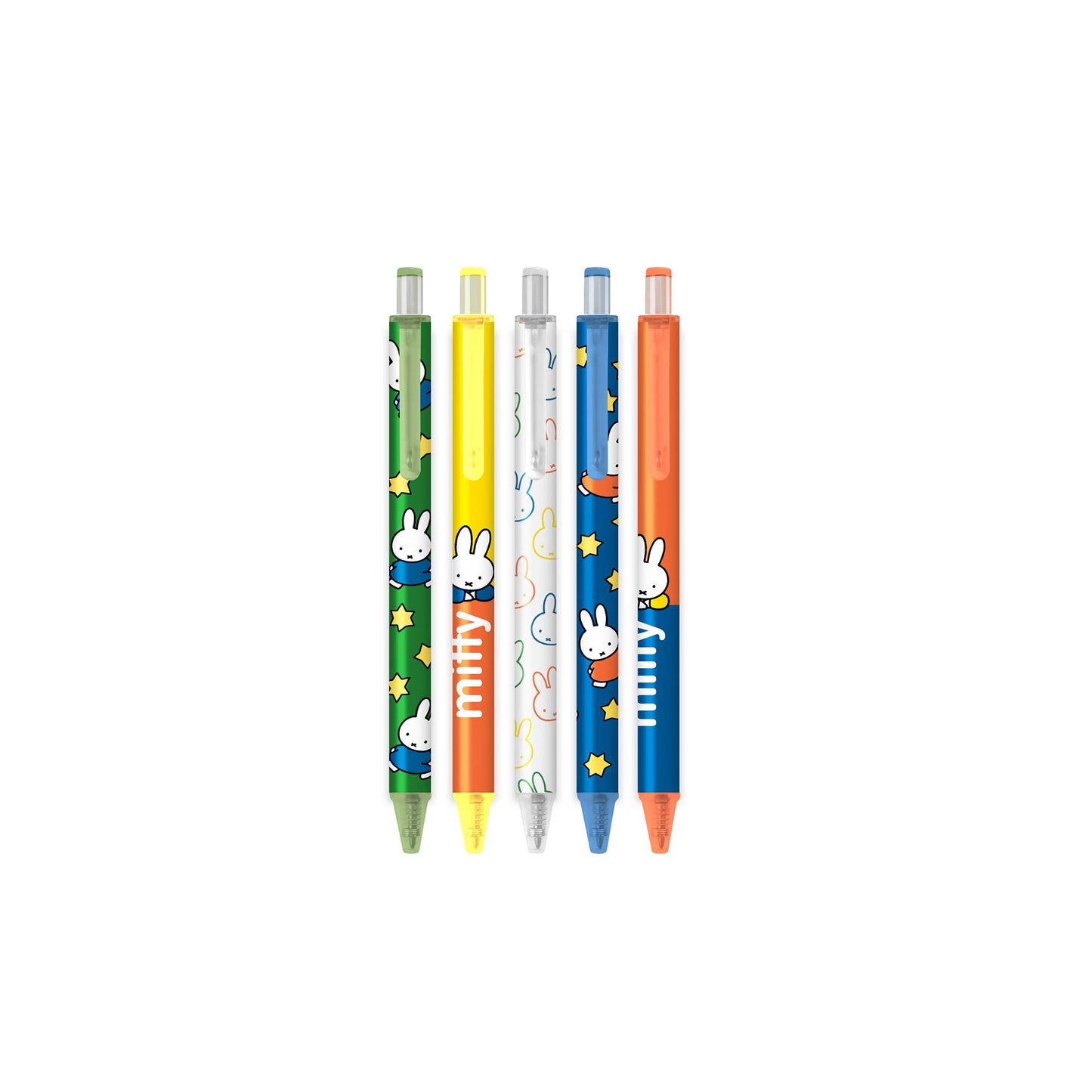 Pens - Soft-Touch Gel Pen Set Classic Miffy Too