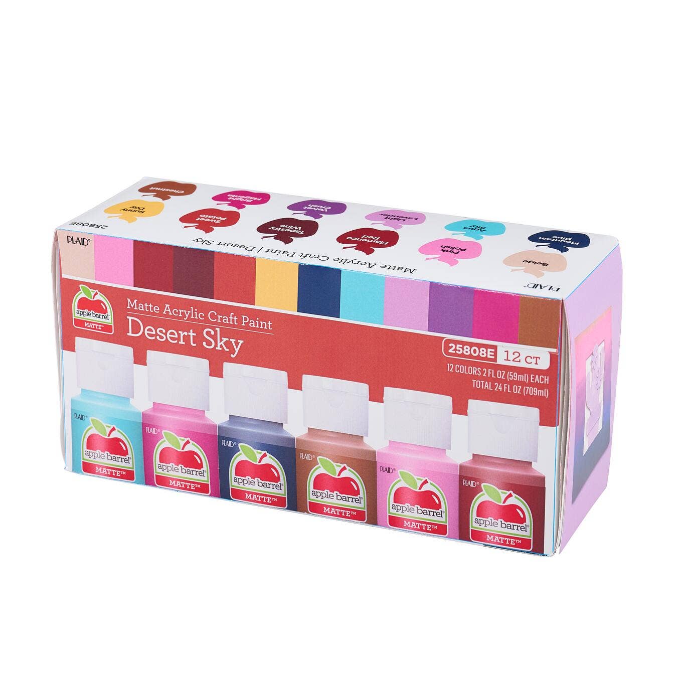 Paint - Acrylic - Matte Desert Sky Paint Set, 12-Piece