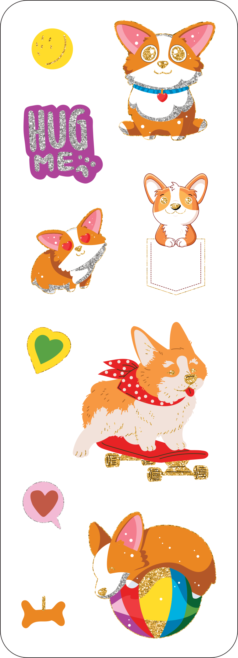 Stickers - Corgis