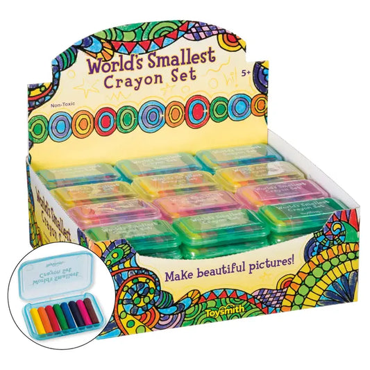 Crayons - 2.5" Mini Crayon Set, Travel Size, Gift Bag Idea