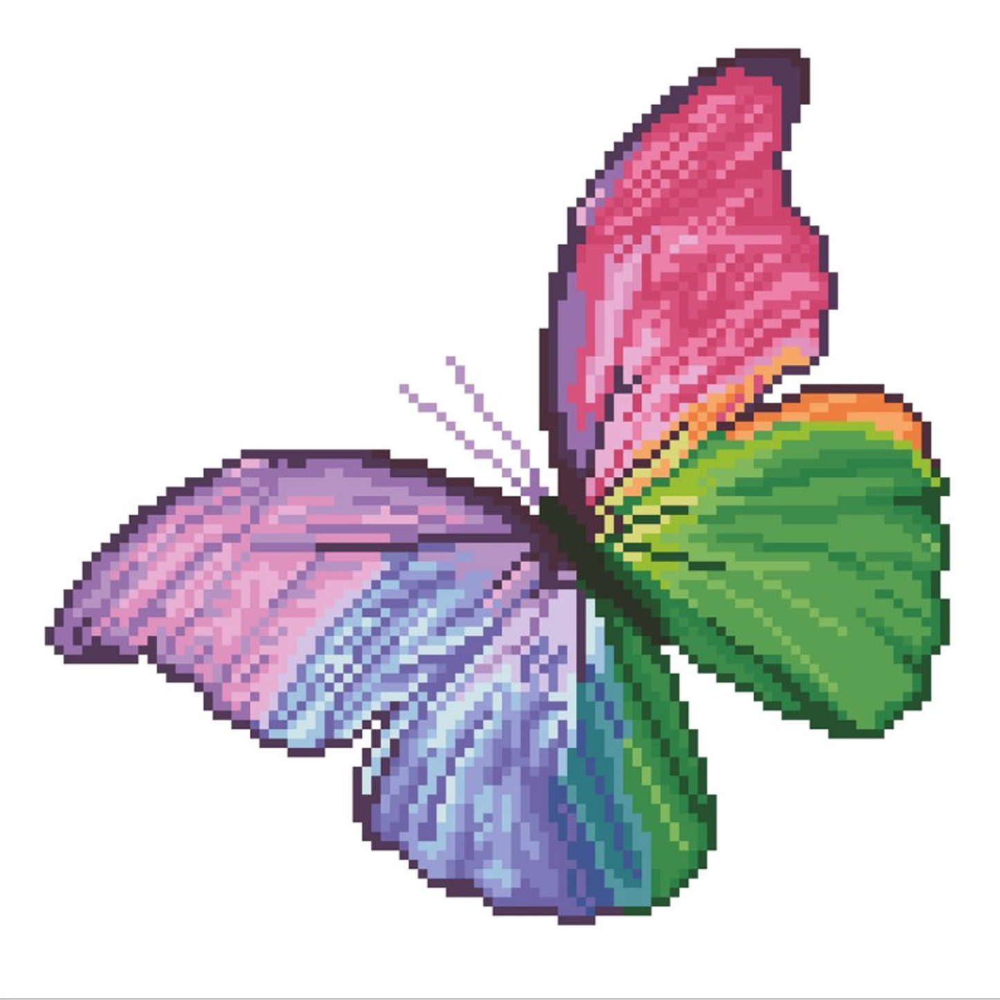 Diamond Dotz - Flutter by Pink Pre-Framed Kit