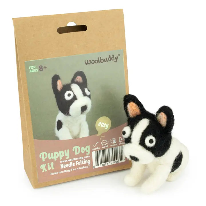 Felting - Diy Needle Felting Kit - Puppy Dog