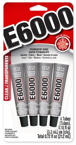 Glue - E6000 Mini PK GLU 0.18 Oz
