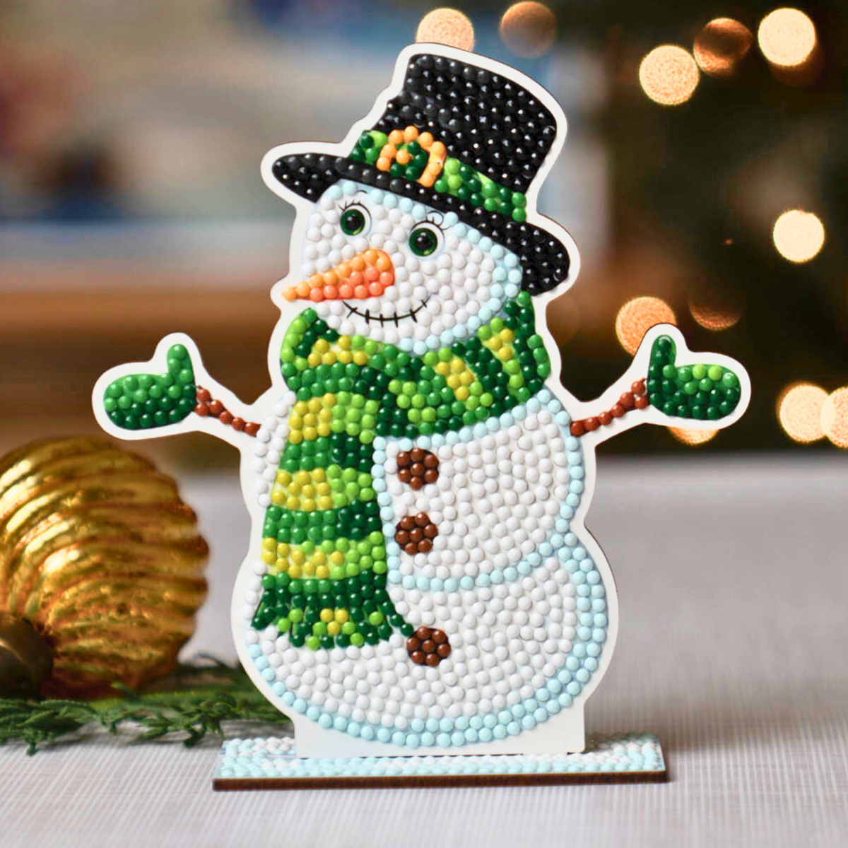 Diamond Dotz - Stand-up Top Hat Snowman