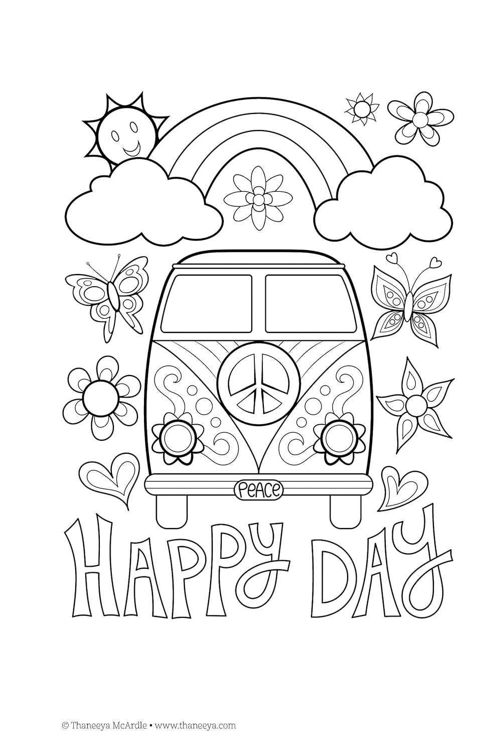 Coloring Book - Color Fun Coloring Book - Take Along Adult Coloring