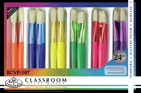 Paint Brush - Royal & Langnickel® Early Learning Chubby Brush Box Set