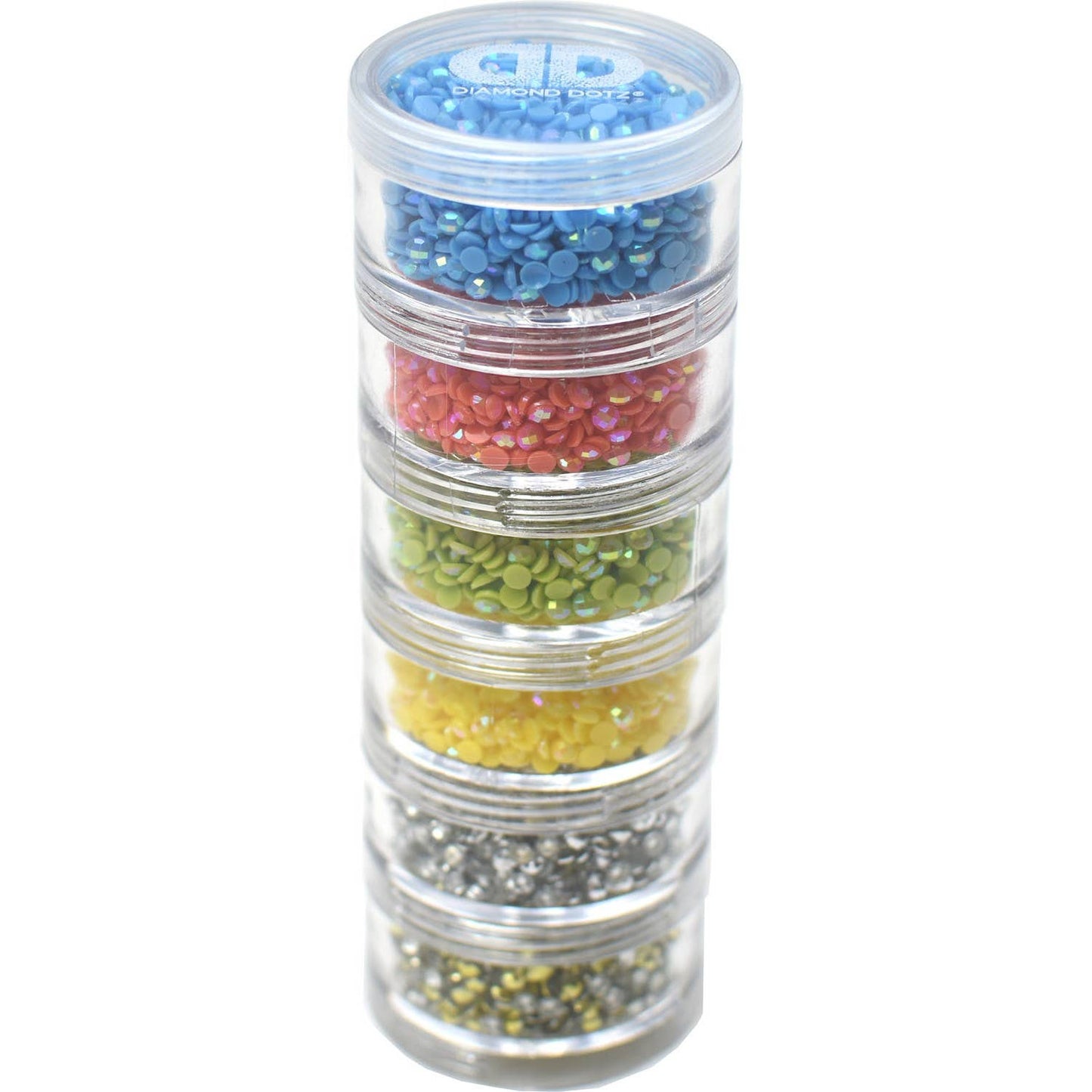 Diamond Dotz - Six Tier Twist Stackable Cylinder Storage