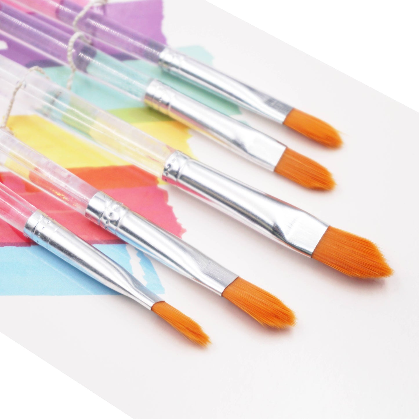 Paint Brush - Set, 5 Brushes Angle