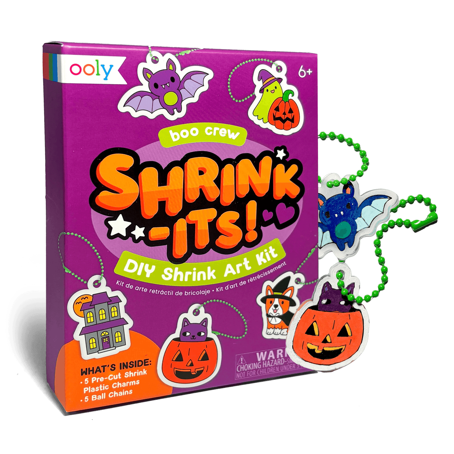Shrink-Its! - Mini DIY Shrink Art Kit - Boo Crew