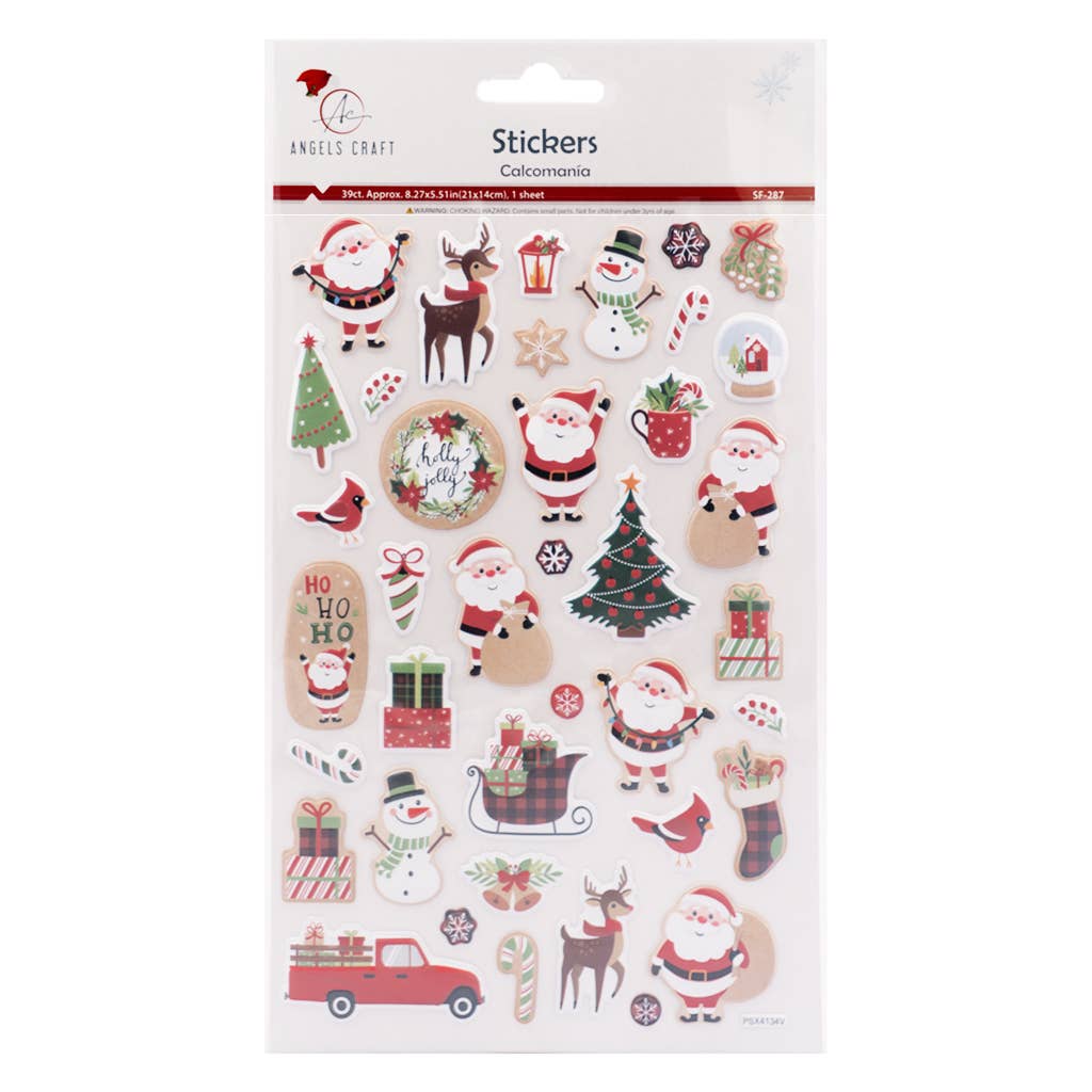 Stickers Christmas Holiday Festive Cheer Christmas Sticker