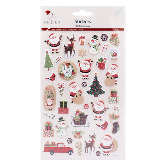 Stickers Christmas Holiday Festive Cheer Christmas Sticker