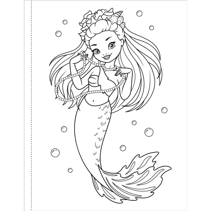 Coloring Book - Mermaids Coloring Book