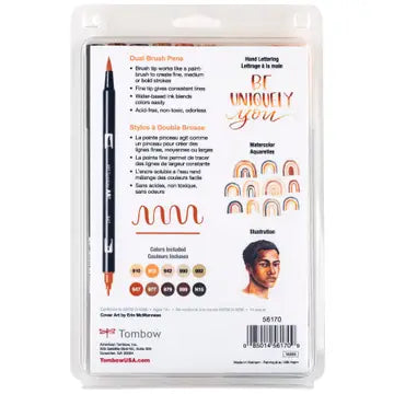 Markers - Dual Brush Pen Art Markers: Portrait - 10-Pack