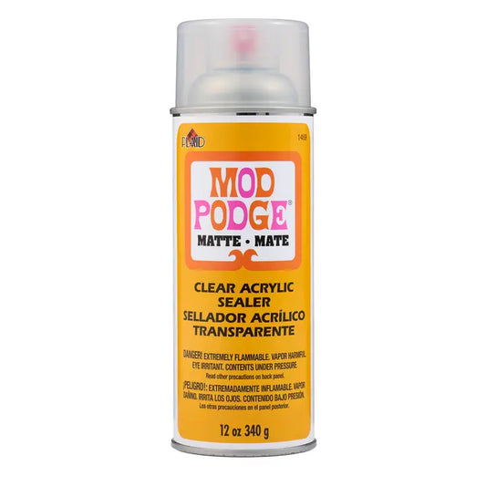 Adhesives - Mod Podge Clear Sealer Matte - Us Land Delivery Only