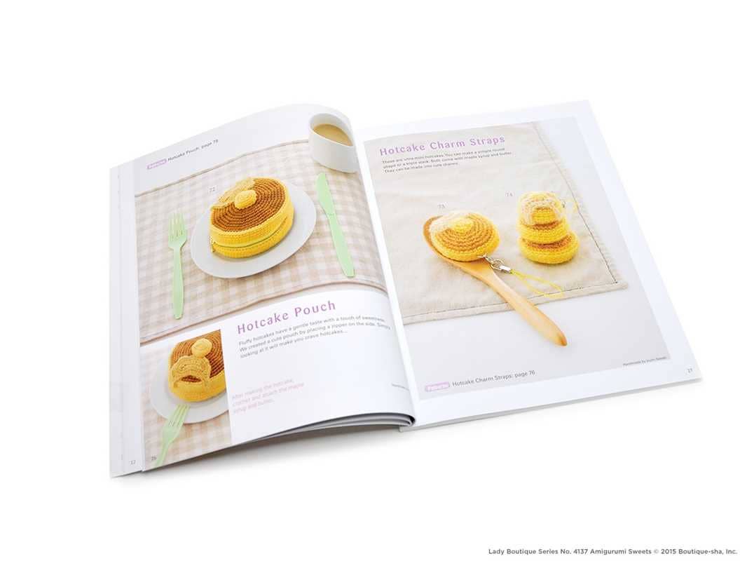 Book - Amigurumi Sweets by Miyuki Ichikawa: Paperback; 104 pages