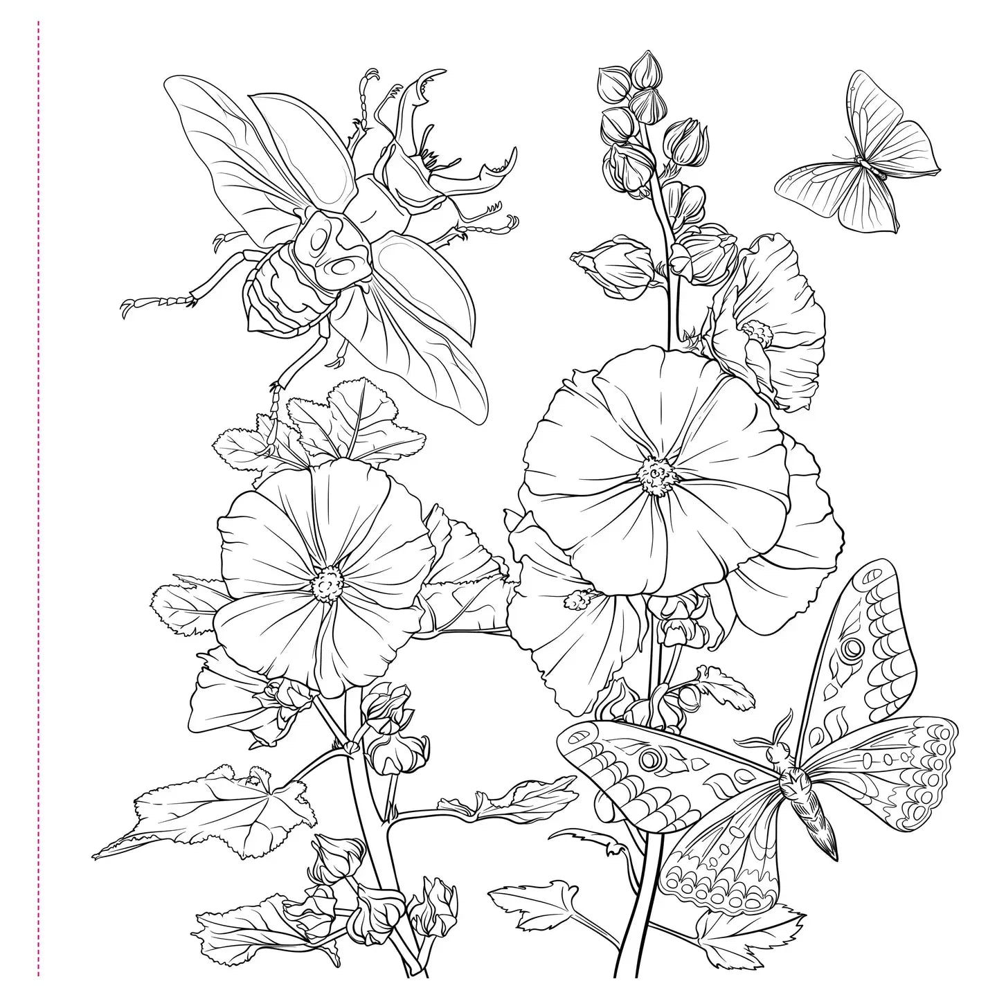 Coloring Book - Goth Garden Adult Coloring Book