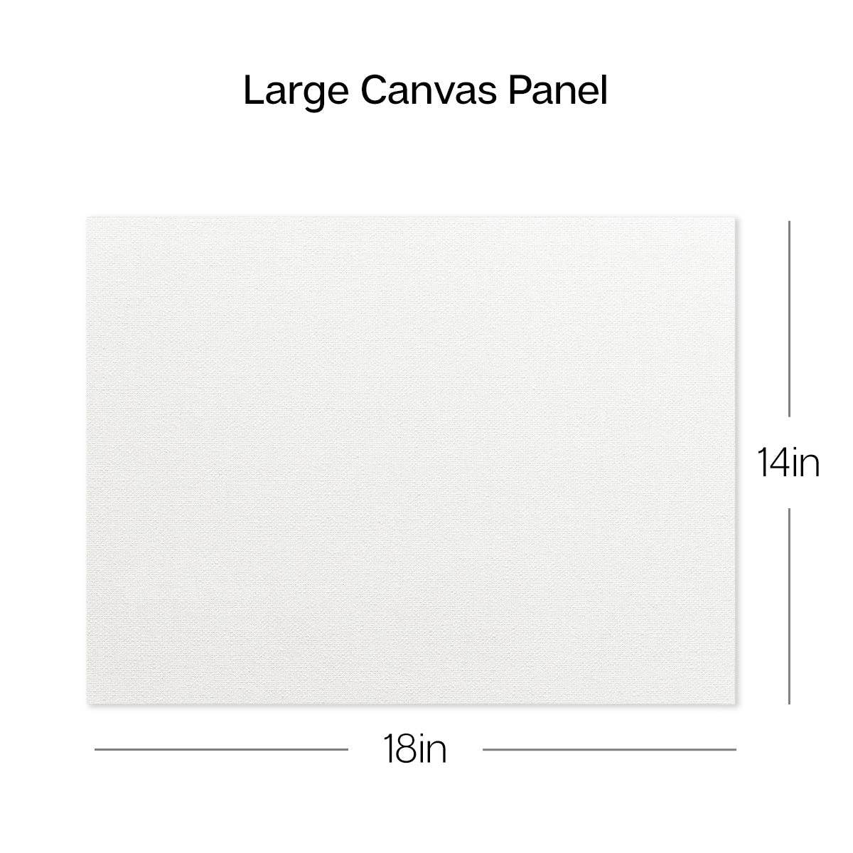 Canvas - Panel Boards – 14" x 18" (4 Pack)