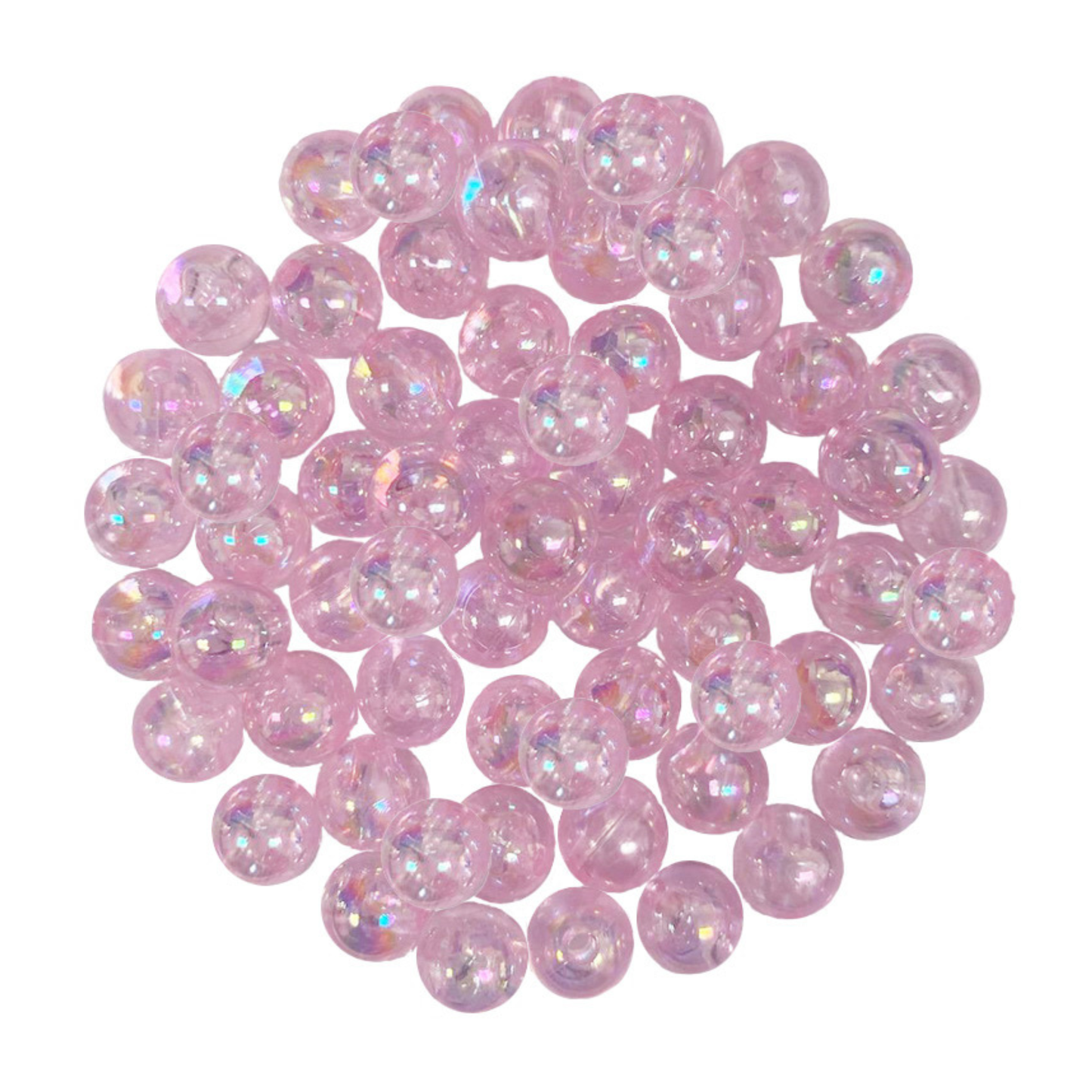 Jewelry - Clear Beads, Approx. 8mm 35g Royal Blue