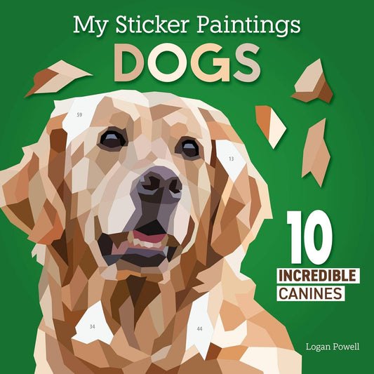 Stickers - My Sticker Painting Book Dogs