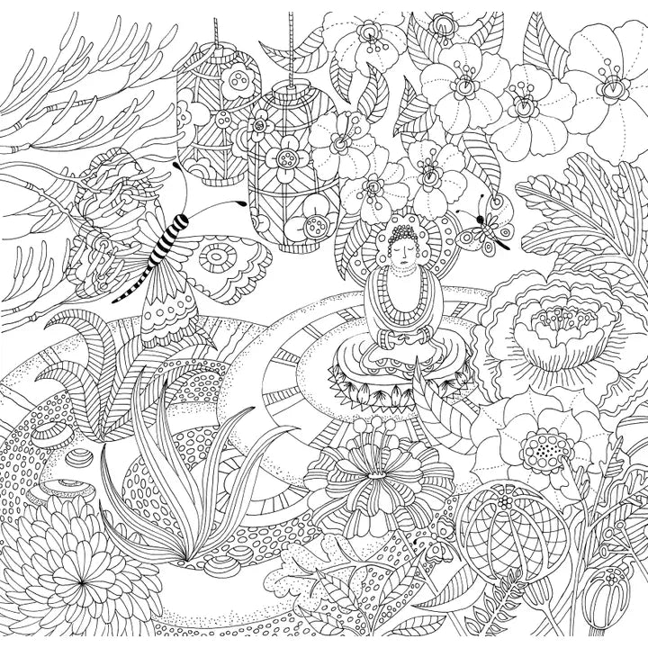 Coloring Book - Zen Garden Artist's