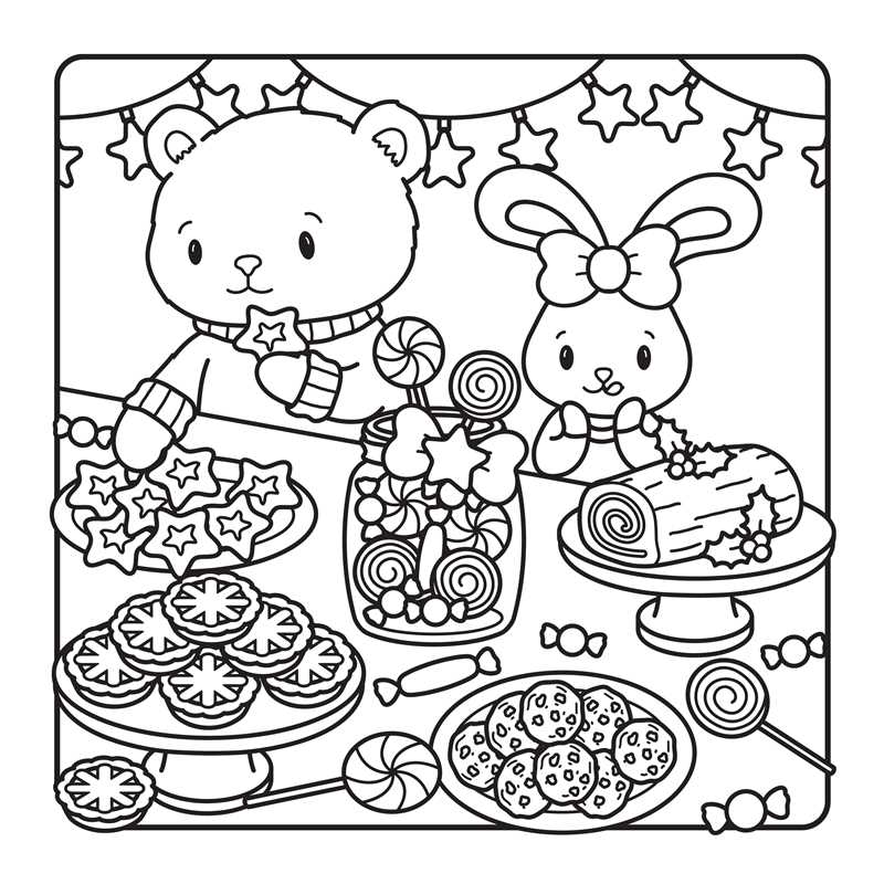 Coloring Book - Snuggly Winter Coloring Book by: Paperback; 96 pages