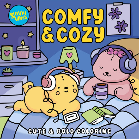 Coloring Book - Comfy & Cozy