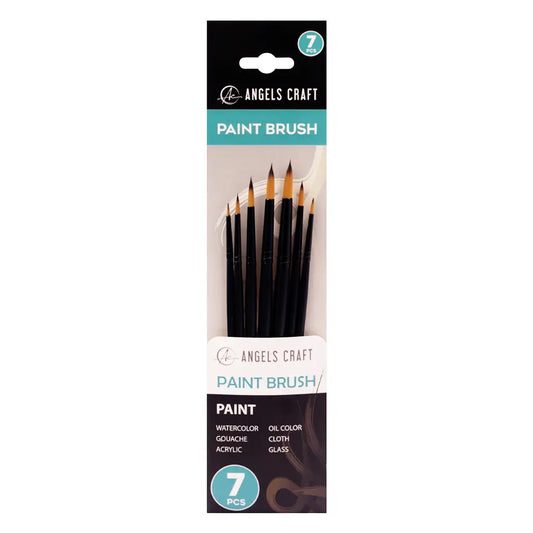 Paint Brush - Round Tip 6ct set