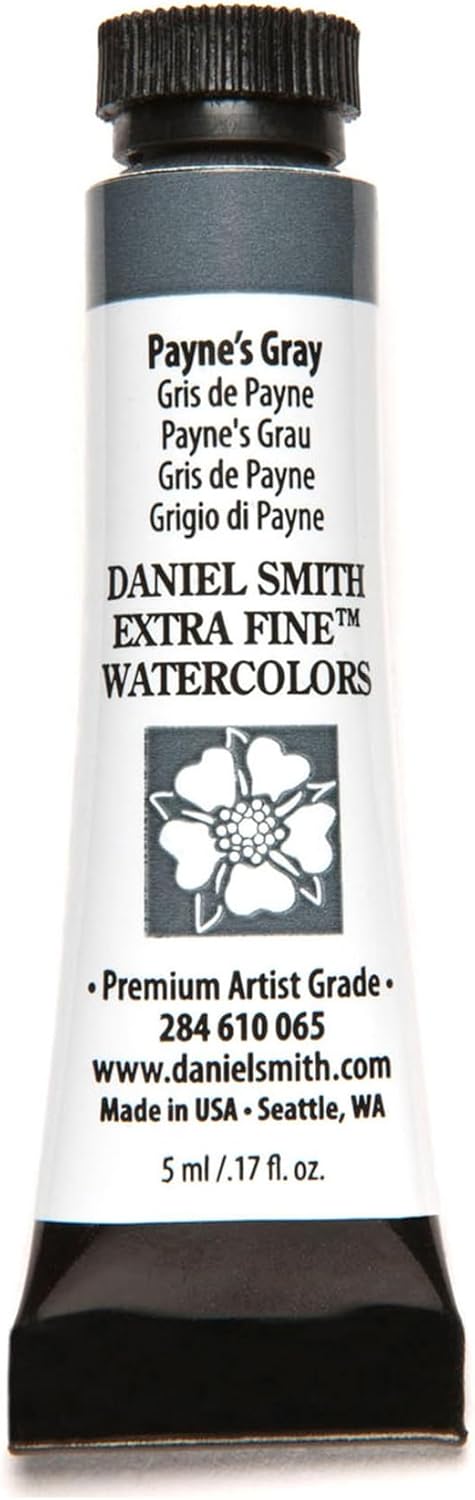 Paint - Daniel Smith Extra Fine Watercolor Paint 5ml Tube - Payne's Gray