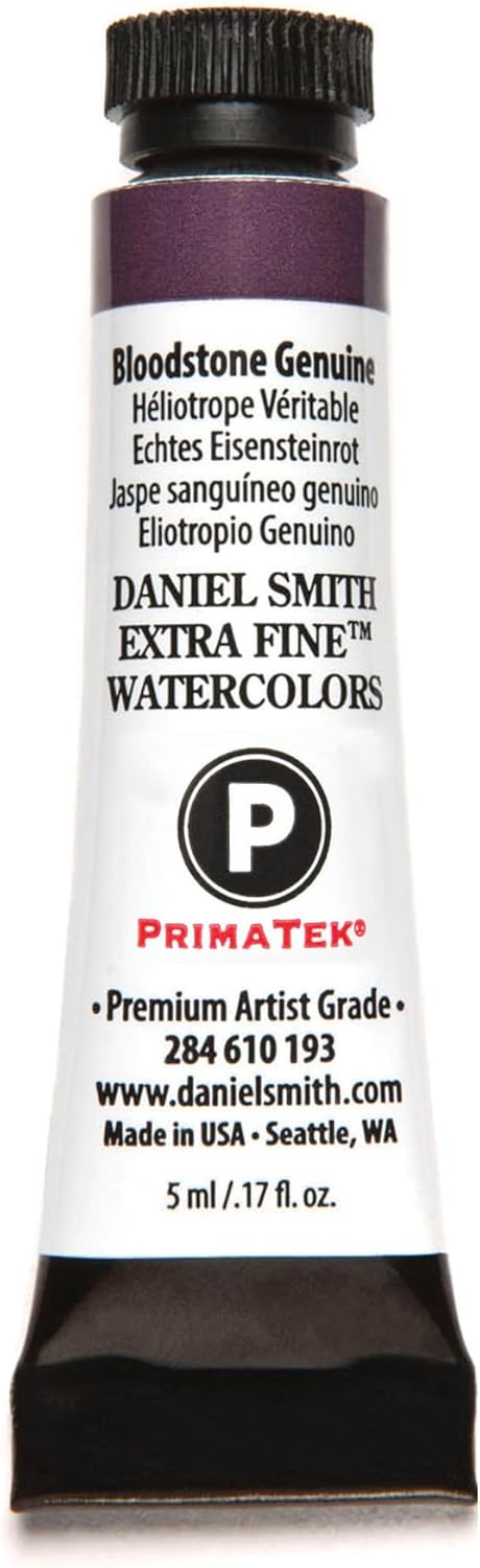 Paint - Daniel Smith Extra Fine Watercolor Paint 5ml Tube - Bloodstone Genuine
