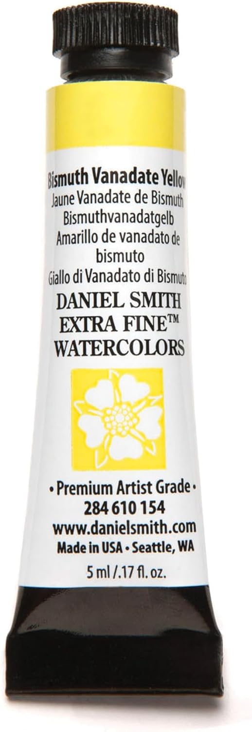 Paint - Daniel Smith Extra Fine Watercolor Paint 5ml Tube - Bismuth Vanadate Yellow